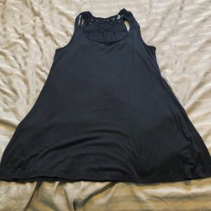 Black Bathing Suit Dress Coverup